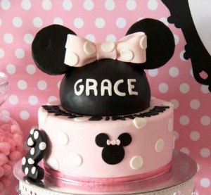 Minnie Mouse Cake                                                